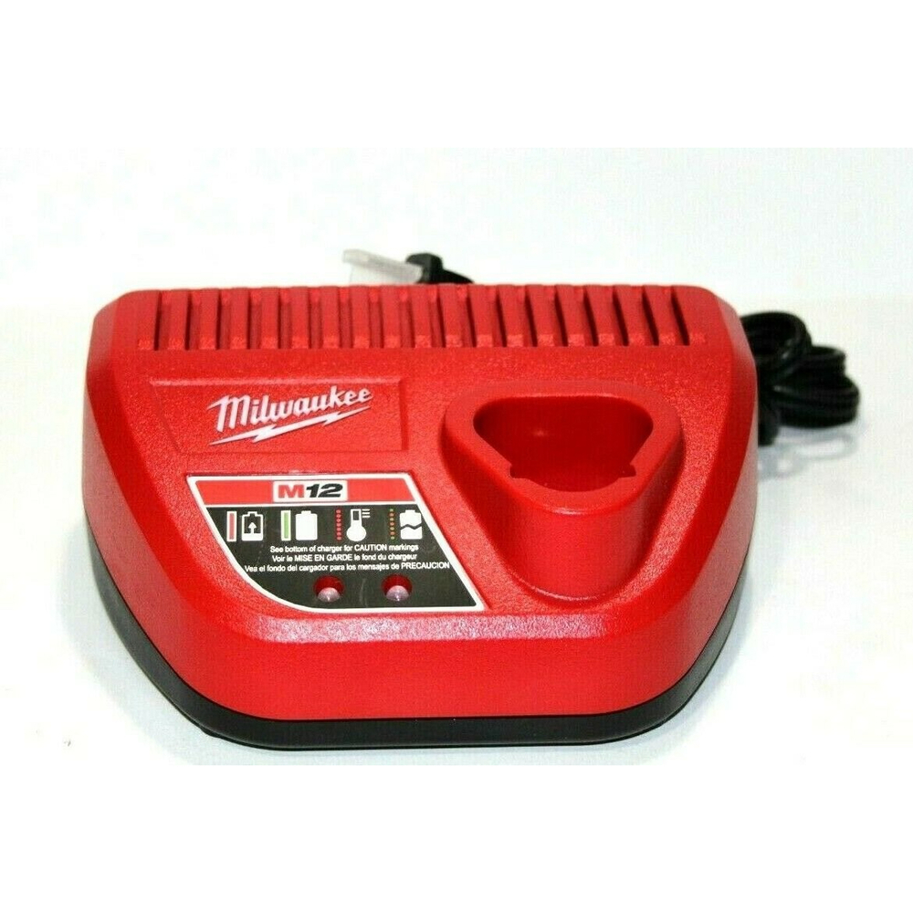 Milwaukee M12 Lithium Ion 12 Volt Battery Charger 48-59-2401 Genuine EUC